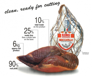 King's Sbucciatello dry-cured ham