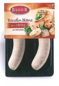 White Pudding with mushrooms