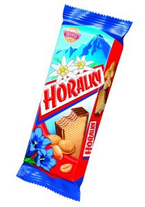 Horalky - Rim cocoa coated wafer with peanut filling 50g