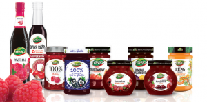 Łowicz brand: jams, confitures and syrups 