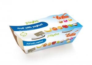 Baby Food, only fesh fruit with high quality yogurth.