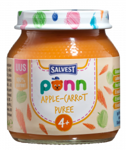 Põnn Apple-carrot puree 130 g