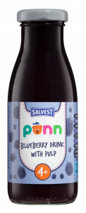 Põnn Blueberry drink with pulp 240 ml