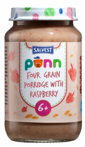 Põnn Four grain porridge with raspberry 200 g 