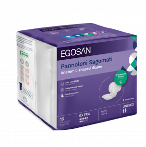 ANATOMIC SHAPED DIAPERS - Space saving pack