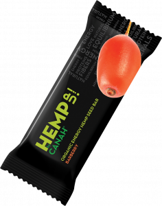 ORGANIC HEMP UP ENERGY BAR BY CANAH BARBERRY