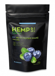 FIT HEMP PROTEIN SHAKE BLUEBERRY HEMP UP by CANAH