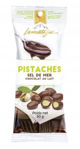 Milk Chocolate Pistachios with sea salt