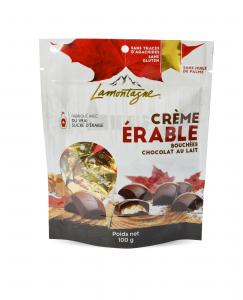 Maple Cream Milk Chocolate Bites