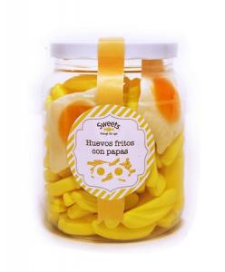 HALF GALLON FRIED EGGS WITH CHIPS  JAR