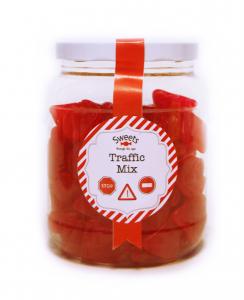 HALF GALLON TRAFFIC MIX JAR