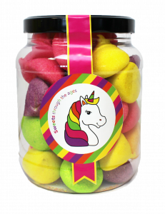 HALF GALLON UNICORN JAR