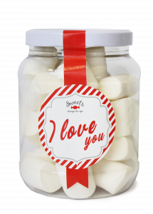 HALF GALLON AMERICAN MARSHMELLOW  JAR