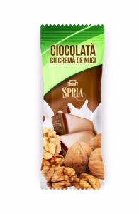 Spria Chocolate with wallnut cream 30g
