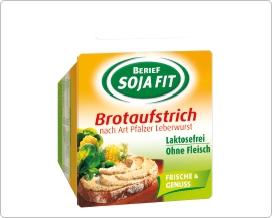 SOJA FIT Brotaufstrich nach Art Pfälzer Leberwurst, Palatine liverwurst-style spread, 125g

