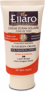 SUNSCREEN FOUNDATION EFFECT SPF 25 (ALL SKIN TYPES)