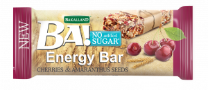 Musli Energy Bar Ba! ZERO added sugar Amaranth