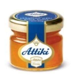 Attiki Greek honey glass jar 