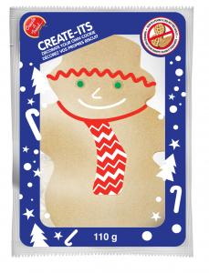 Vanilla Snowman Cookie Kit - 1 count