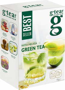 g'tea! GREEN TEA WITH MELISSA, 75g