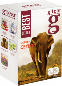 g'tea! GOLDEN CEYLON BLACK TEA, 100g
