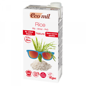  Organic rice no added sugars plant-based drinks in Tetra Brik