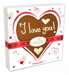 Personalized Milk Heart 100g 