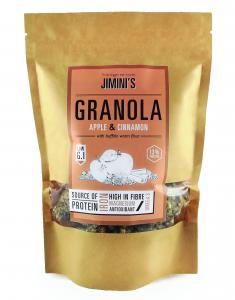 Granola Apple, cinnamon with insect powder