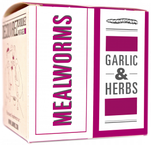 Mealworms Garlic & herbs