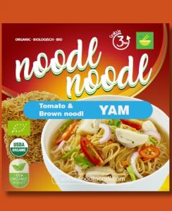 Organic instant noodle soup YUM