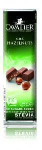 NSA Chocolate Bar Milk hazelnuts 40g
