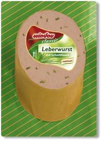 Liver Sausage with chives