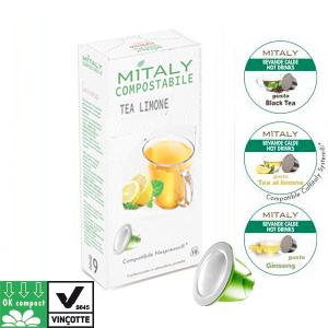 100% COMPOSTABLE BARRIERED Nespresso Compatible TEA Capsule