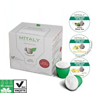 100% COMPOSTABLE BARRIERED K-cup Compatible TEA Capsule