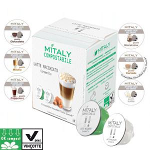 100% COMPOSTABLE BARRIERED Nescafe Dolce Gusto Compatible HOT drinks Capsule