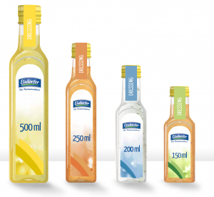 Various Fresh Salad Sauces 