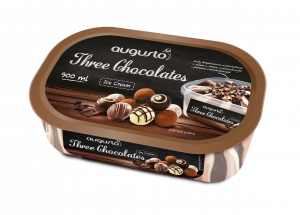 THREE CHOCOLATES TUB