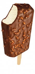 CREAM & NUTS ICE CREAM STICK