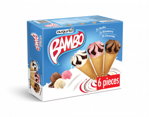 ICE CREAM CONES MULTIPACK 6 x 120 ML