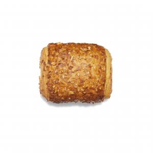 Crème Patisserie Filled Pastry with Almond Topping