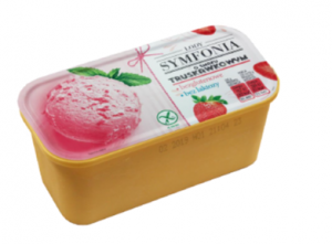 Gluten and lactose free ice cream 1000 ml 