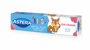 Astera KIDS Toothpaste Ice Cream flavour (age of 2-6 years old)
