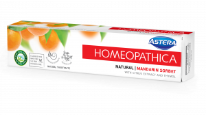 Astera HOMEOPATHICA Natural Mandarin Sorbet flavour