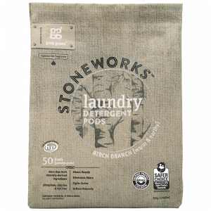 Grab Green Stoneworks Laundry Detergent Pods, Birch Branch 50 loads