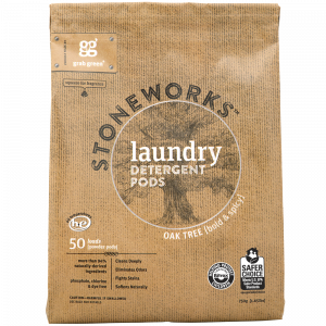 Grab Green Stoneworks Laundry Detergent Pods, Oak Tree 50 loads