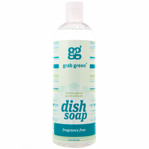 Grab Green Dish Soap, Fragrance Free 16 oz