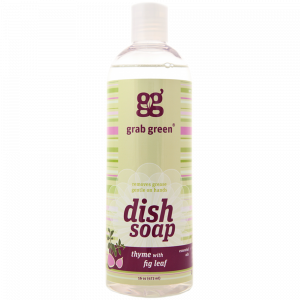 Grab Green Dish Soap, Thyme with Fig Leaf 16 oz