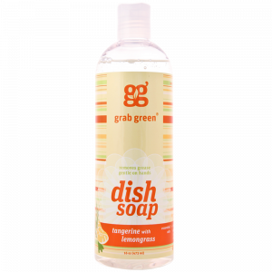 Grab Green Dish Soap, Tangerine with Lemongrass 16 oz