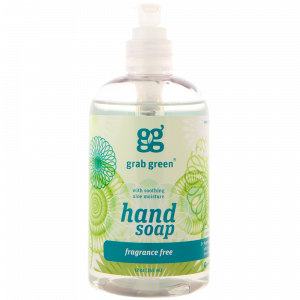 Grab Green Hand Soap, Fragrance Free 12 oz