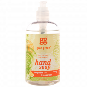 Grab Green Hand Soap, Tangerine with Lemongrass 12 oz